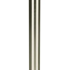 Luxform Lighting Solar Staande Buitenlamp Michigan Zilver D 18 H 60 Cm