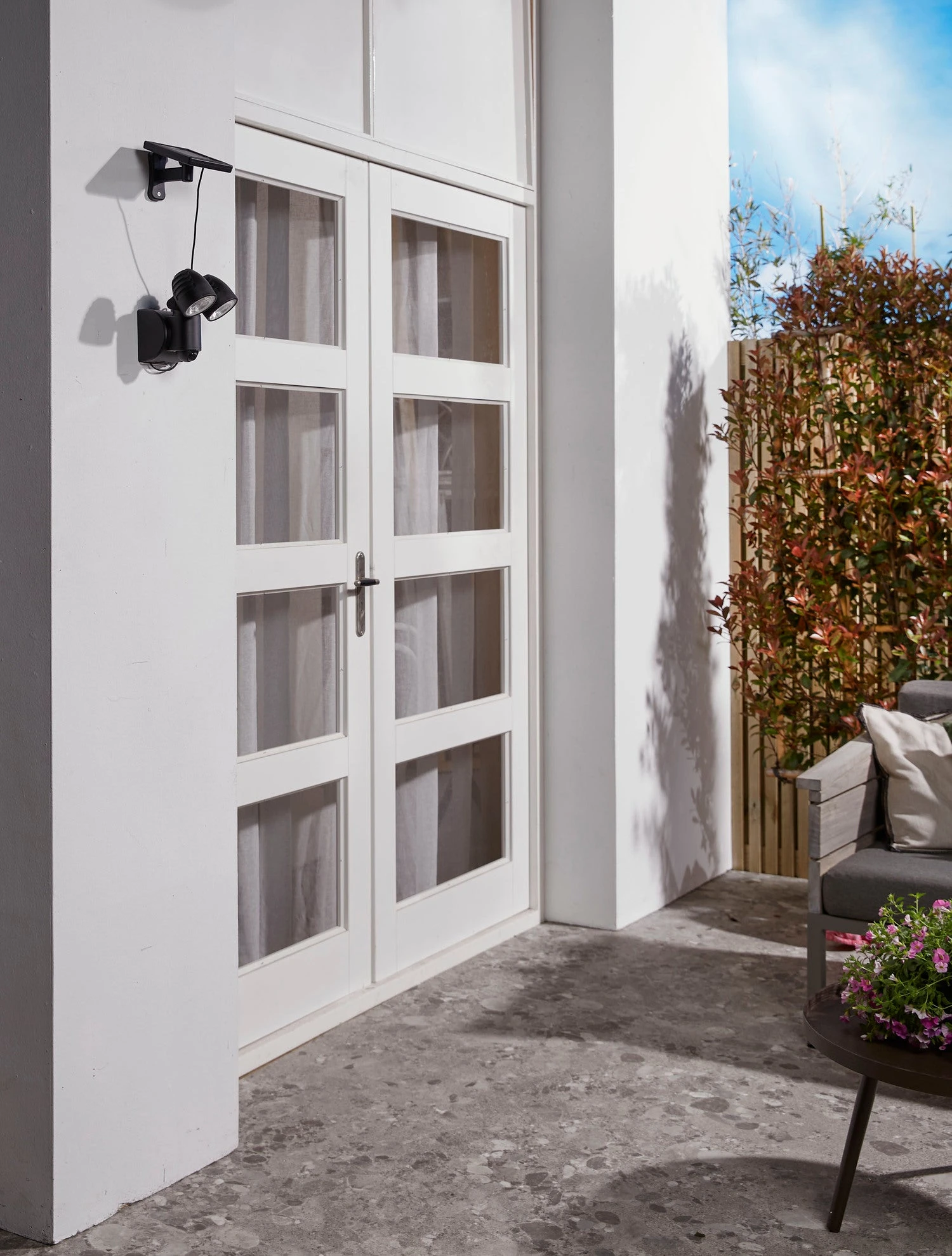 Luxform Lighting Solar Wandlamp Salta Zwart 16,8 X 12 X 18,3 Cm 4 Luxform Lighting Solar Wandlamp Salta Zwart 16,8 X 12 X 18,3 Cm - Afbeelding 2