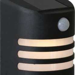 Luxform Lighting Solar Wandlamp Seine Solar Zwart 12 X 10 X 14 Cm