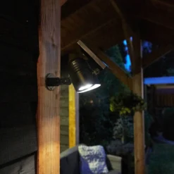 Luxform Lighting Solar Tuinlamp Lupus Zwart 9 X 17,1 X 39 Cm -Goedkope Hof Liefde Winkel 8719099301296 9