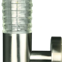 Luxform Lighting Solar Wandlamp Tacoma RVS 15,3 X 9,5 X 20,3 Cm