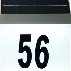 Luxform Lighting Solar Wandlamp Cornwall Zilver 7,4 X 19,9 X 21,8 Cm