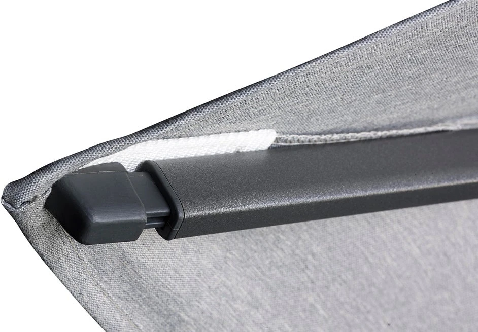 Platinum Zweefparasol Challenger T2 Grijs UPF30+ 300 X 300 X 255 Cm 6 Platinum Zweefparasol Challenger T2 Grijs UPF30+ 300 X 300 X 255 Cm - Afbeelding 4