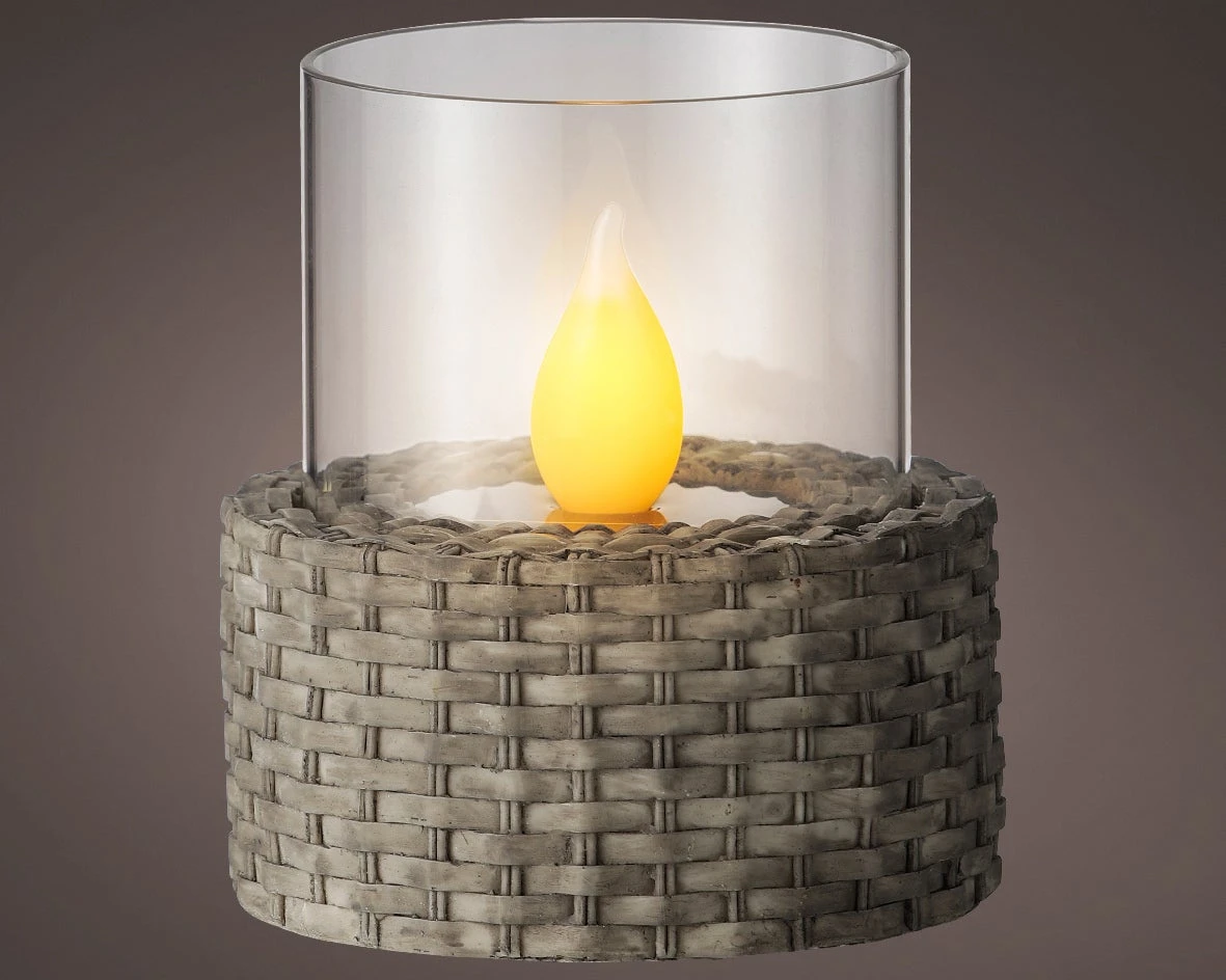 Lumineo Limineo Solar Tafellamp Grijs D 12 H 13,5 Cm 4 Lumineo Limineo Solar Tafellamp Grijs D 12 H 13,5 Cm - Afbeelding 2