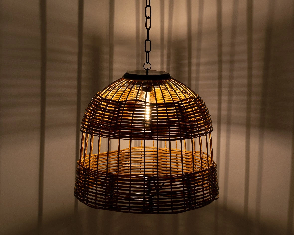 Lumineo LED-lamp Op Zonne-energie Naturel D 36 H 32 Cm 5 Lumineo LED-lamp Op Zonne-energie Naturel D 36 H 32 Cm - Afbeelding 3