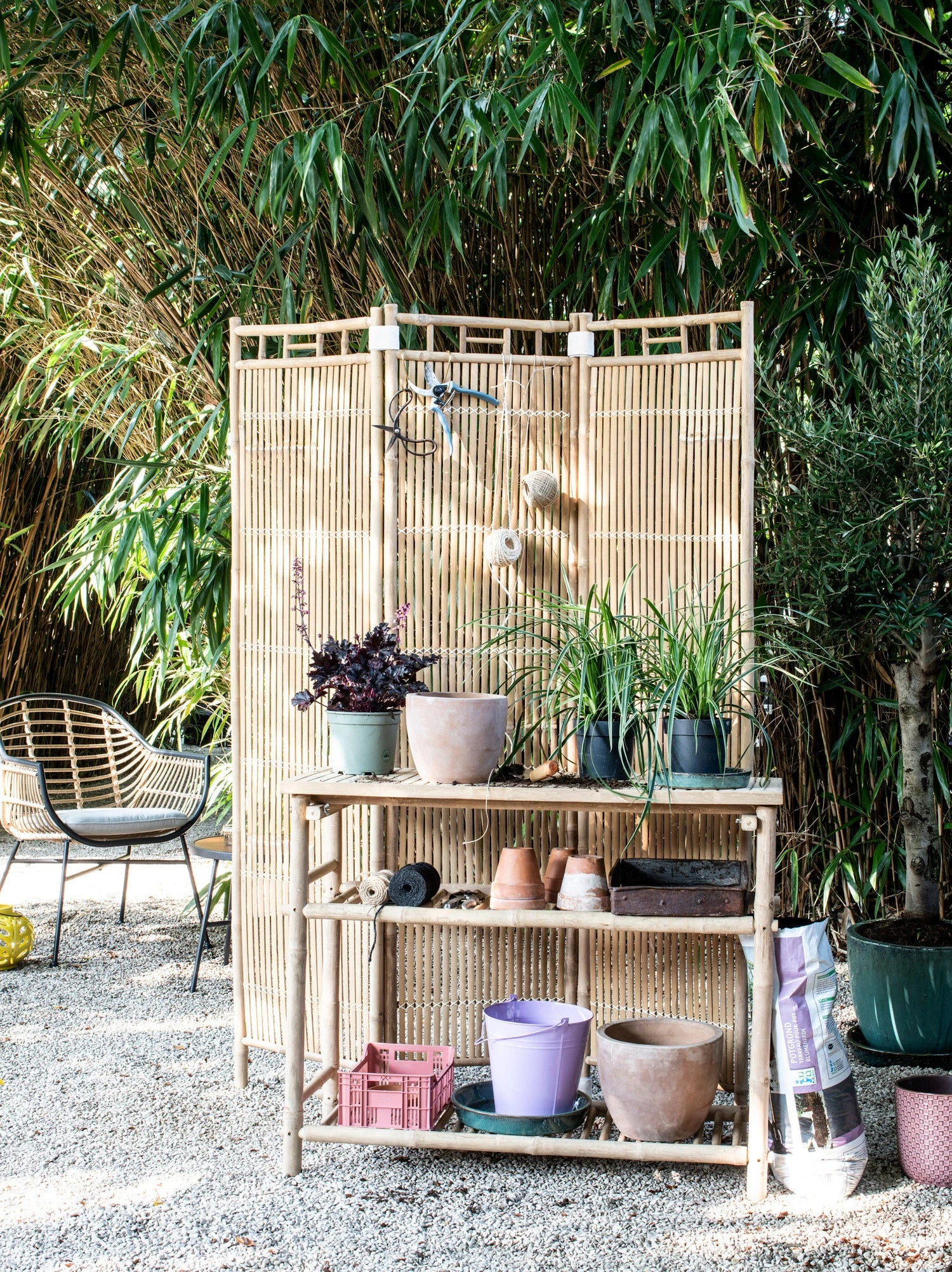 Intratuin Kamerscherm Luxe 135 X 4 X 183 Cm 5 Intratuin Kamerscherm Luxe 135 X 4 X 183 Cm - Afbeelding 3