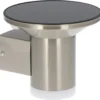 Intratuin LED Solar Wandlamp Ty Zilver D 16 H 14,2 Cm -Goedkope Hof Liefde Winkel 8720196021369 0 1