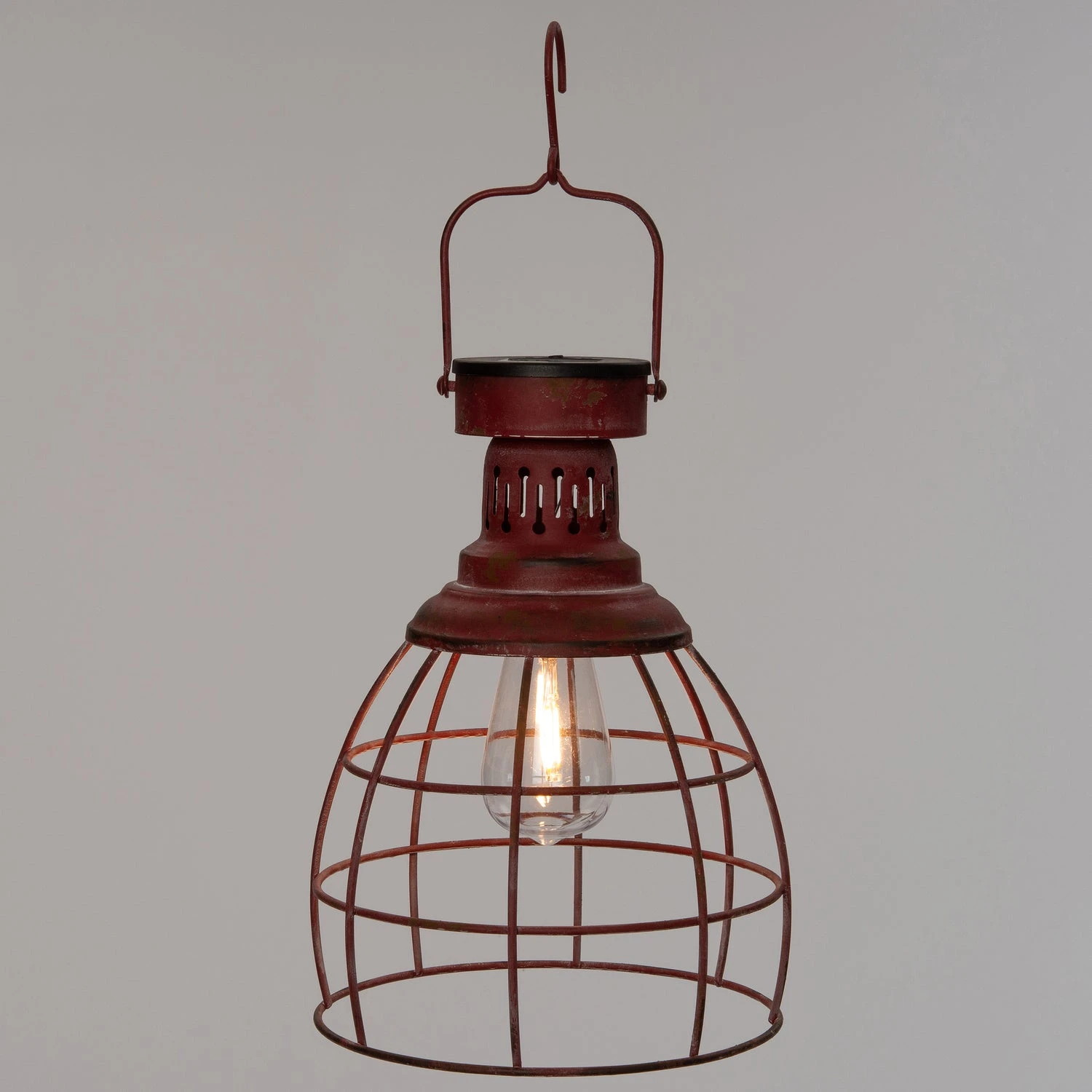 Intratuin Solar Lantaarn Rood D 21 H 30 Cm 4 Intratuin Solar Lantaarn Rood D 21 H 30 Cm - Afbeelding 2