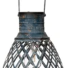 Intratuin Solar Lantaarn Blauw D 24 H 29 Cm -Goedkope Hof Liefde Winkel 8720196032006 scaled