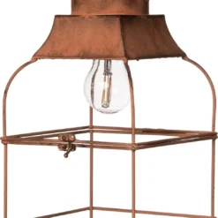 Intratuin Solar Lantaarn Roest D 18 H 40 Cm