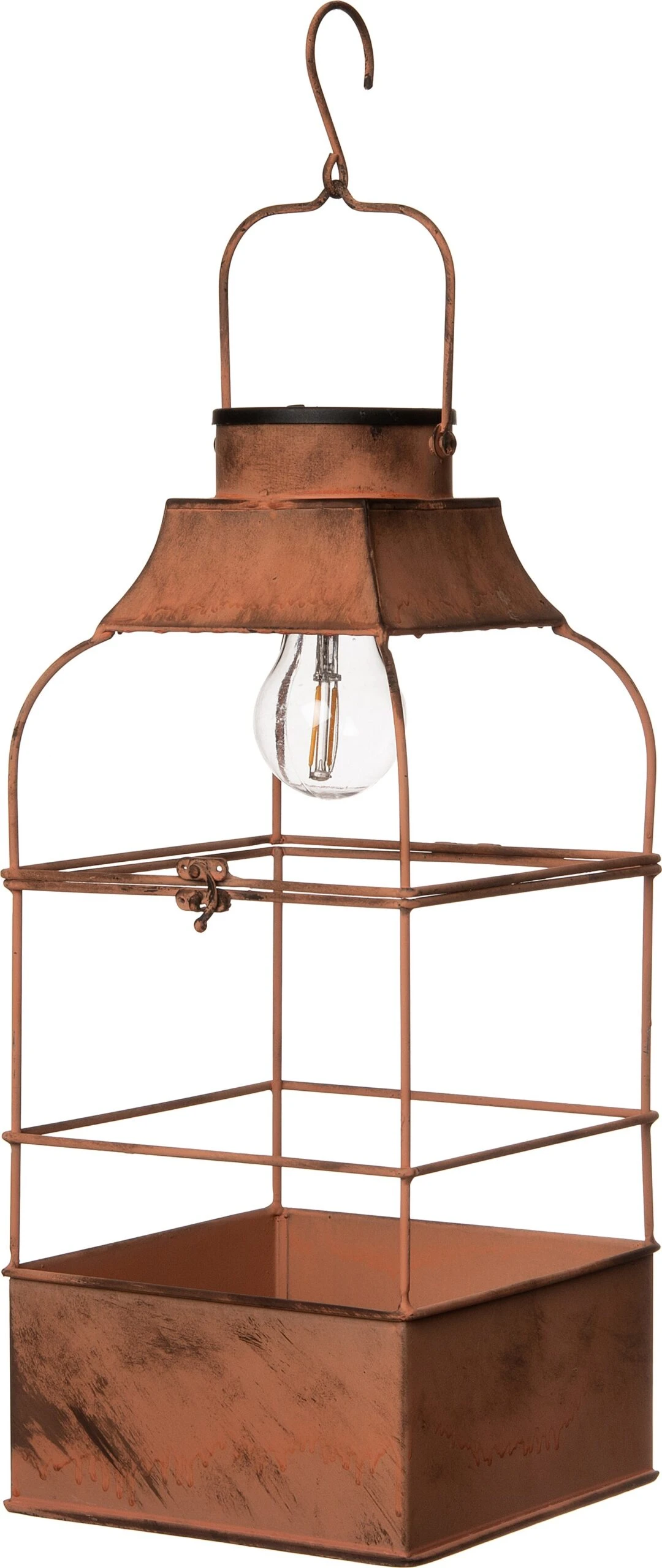 Intratuin Solar Lantaarn Roest D 18 H 40 Cm 3 Intratuin Solar Lantaarn Roest D 18 H 40 Cm