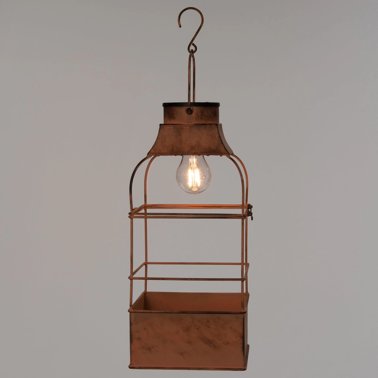 Intratuin Solar Lantaarn Roest D 18 H 40 Cm 4 Intratuin Solar Lantaarn Roest D 18 H 40 Cm - Afbeelding 2