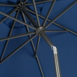 Intratuin Parasol Trinidad Blauw 80+UV D 250 Cm -Goedkope Hof Liefde Winkel 8720196039654 4