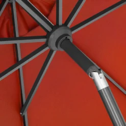 Intratuin Parasol Trinidad Terracotta 80+UV D 250 Cm -Goedkope Hof Liefde Winkel 8720196039661 3