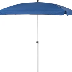 Intratuin Parasol Cuba Blauw 80+UV 210 X 140 Cm