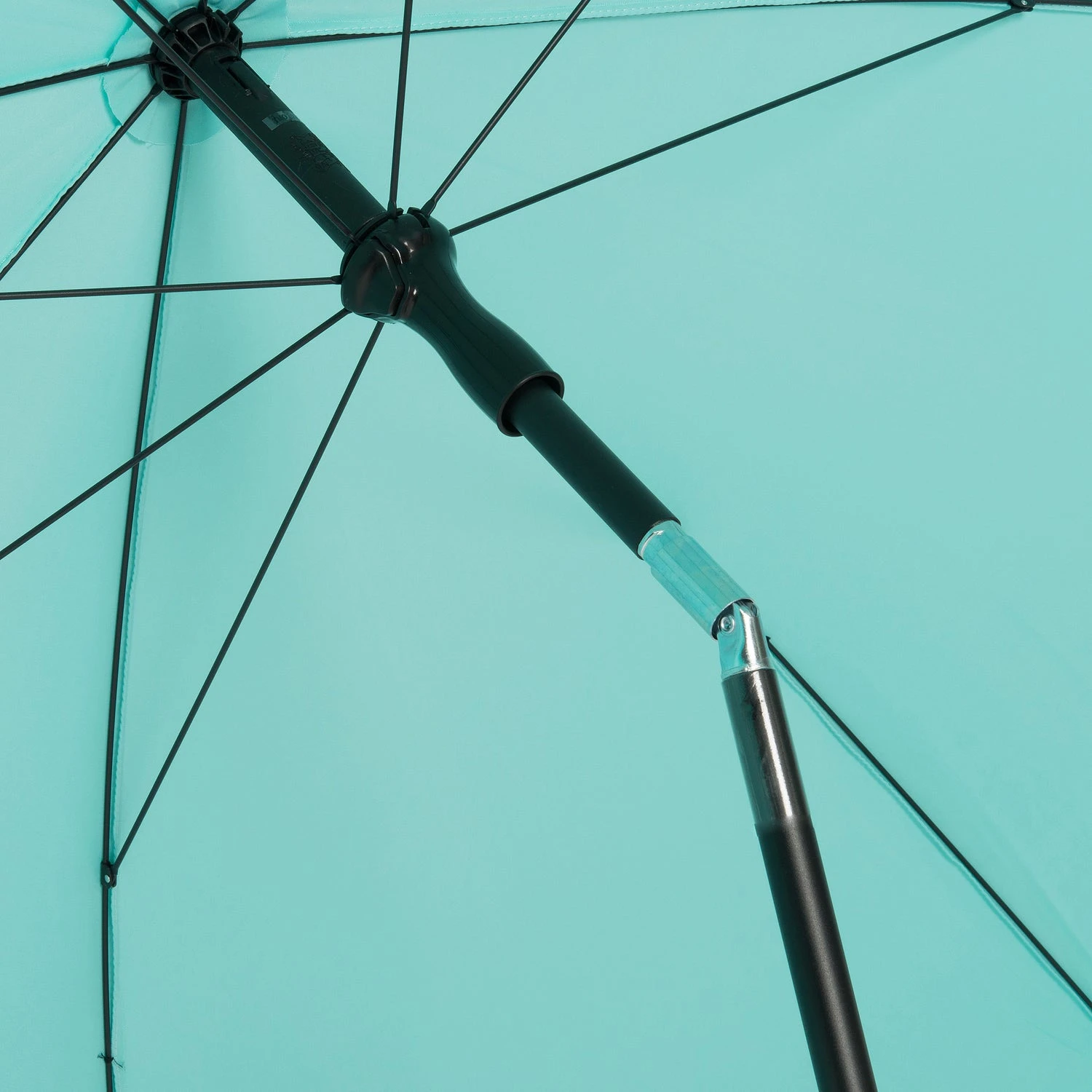 Intratuin Parasol Haiti Lichtblauw 80+UV D 200 Cm 5 Intratuin Parasol Haiti Lichtblauw 80+UV D 200 Cm - Afbeelding 3