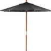 Intratuin Parasol Napoli Zwart 80+UV D 300 Cm 1 Intratuin Parasol Napoli Zwart 80+UV D 300 Cm -Goedkope Hof Liefde Winkel 8720196039807 1