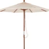 Intratuin Parasol Vienna Crème 80+UV D 300 Cm