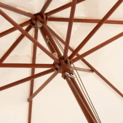 Intratuin Parasol Vienna Crème 80+UV D 300 Cm -Goedkope Hof Liefde Winkel 8720196116669 3