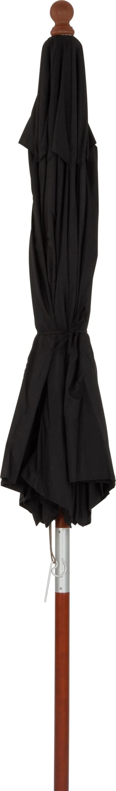 Intratuin Parasol Vienna Zwart 80+UV D 300 Cm 4 Intratuin Parasol Vienna Zwart 80+UV D 300 Cm - Afbeelding 2