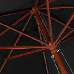 Intratuin Parasol Vienna Zwart 80+UV D 300 Cm 7 Intratuin Parasol Vienna Zwart 80+UV D 300 Cm -Goedkope Hof Liefde Winkel 8720196116676 3