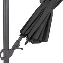 Intratuin Zweefparasol Bay Obravia Grijs 50+UV 330 X 330 X 257 Cm -Goedkope Hof Liefde Winkel 8720196117819 3