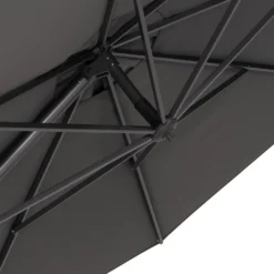 Intratuin Zweefparasol Bay Obravia Grijs 50+UV 330 X 330 X 257 Cm -Goedkope Hof Liefde Winkel 8720196117819 5