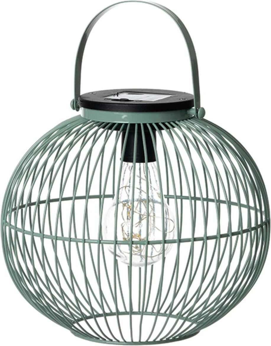 Intratuin Solar Lantaarn Groen D 21 H 18,5 Cm 3 Intratuin Solar Lantaarn Groen D 21 H 18,5 Cm