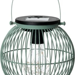 Intratuin Solar Lantaarn Groen D 15 H 14 Cm