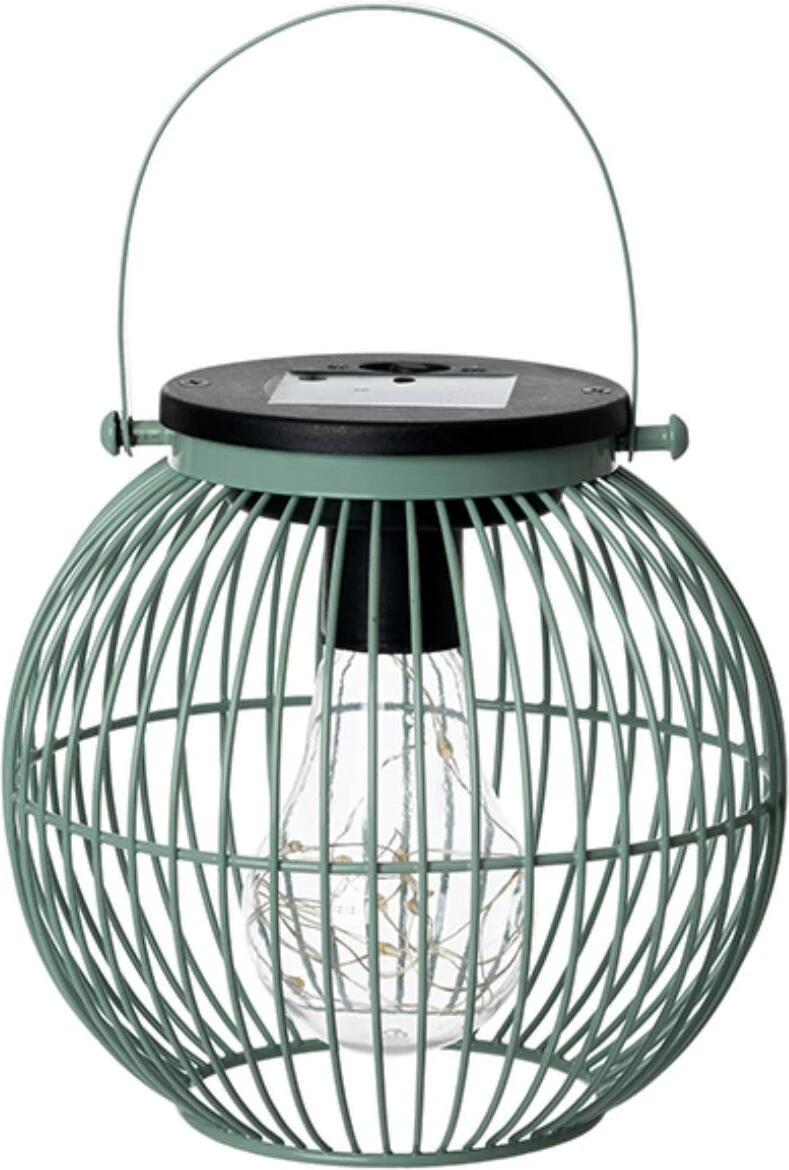 Intratuin Solar Lantaarn Groen D 15 H 14 Cm 3 Intratuin Solar Lantaarn Groen D 15 H 14 Cm