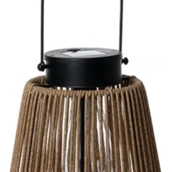 Intratuin Solar Lantaarn Hangend Naturel D 19 H 23,5 Cm