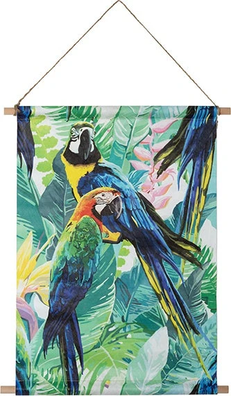 Intratuin Wanddoek Papegaai Multi 90 X 60 Cm 3 Intratuin Wanddoek Papegaai Multi 90 X 60 Cm