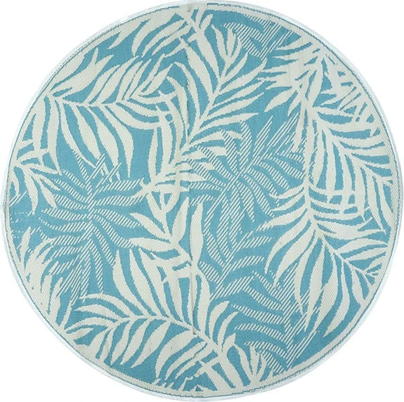 Intratuin Buitenkleed Palm Blauw D 180 Cm 3 Intratuin Buitenkleed Palm Blauw D 180 Cm