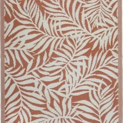 Intratuin Buitenkleed Palm Terracotta 120 X 180 Cm