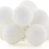 Cotton Ball Lights Lichtsnoer White Starter Kit Wit 7,4 M Met 20 Lampen -Goedkope Hof Liefde Winkel 8852310627406 0 1