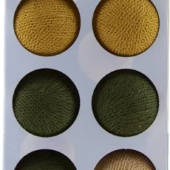 Cotton Ball Lights Lichtsnoer Sunflower Extension Kit Bruin/groen 2,4 M Met 20 Lampen -Goedkope Hof Liefde Winkel 8852310627598 3