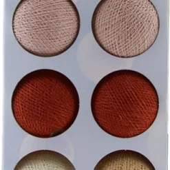 Cotton Ball Lights Lichtsnoer Saffron Extension Kit Koper/geel 2,4 M Met 20 Lampen -Goedkope Hof Liefde Winkel 8852310627833 3