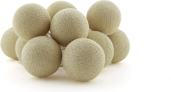 Cotton Ball Lights Lichtsnoer Desert Starter Kit Crème 7,4 M Met 20 Lampen 3 Cotton Ball Lights Lichtsnoer Desert Starter Kit Crème 7,4 M Met 20 Lampen