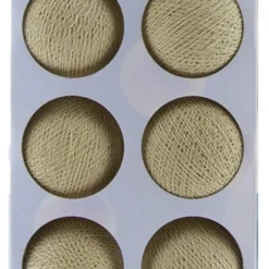 Cotton Ball Lights Lichtsnoer Desert Extension Kit Crème 2,4 M Met 20 Lampen -Goedkope Hof Liefde Winkel 8852310627857 3