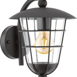 Eglo Wandlamp Pulfero Zwart 23,2 X 29,4 X 29 Cm