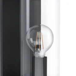 Eglo Wandlamp Cascinetta Zwart 18 X 18 X 32 Cm