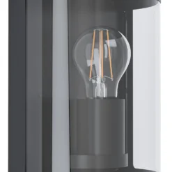 Eglo Wandlamp Daril Zwart 12 X 20,2 X 25,1 Cm